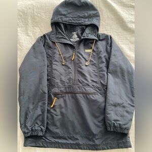 LLBEAN Men’s Mountain Classic Anorak black sz M Tall